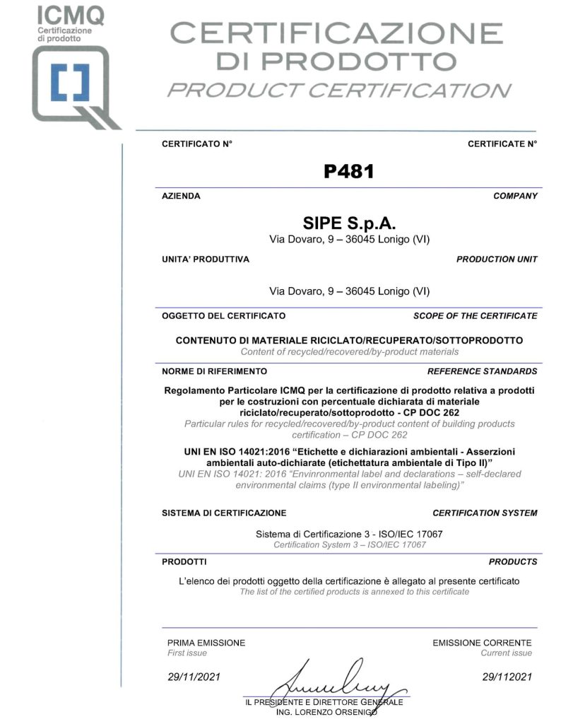 SIPE continua il suo percorso di miglioramento nell?ambito ambientale. Ora i suoi prodotti sono ambientalmente preferibili. Dopo il 2018 anno di conseguimento della Certificazione di Sistema Ambientale secondo la norma UNI EN 14001, ora SIPE raggiunge il traguardo dei Criteri Ambientali Minimi (CAM) certificati da ICMQ. Per le varie fasi del processo di acquisto, si individuano le soluzioni progettuali, per prodotti migliori sotto il profilo ambientale lungo il ciclo di vita. #sipeprefabbricati #prefabbricati #gruppoicm #industrie #commercio #strutture #aziendaitaliana #calcestruzzo #stabilimento #produzioneitaliana #sipesocietàindustrialeprefabbricati